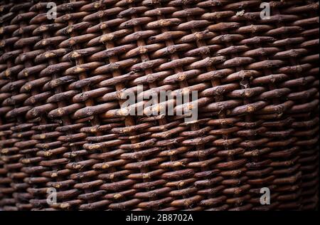 Nahaufnahmen von sich wiederholenden Motiven oder Elementsuiten für Hintergrund oder Hintergrund, in Farbe oder Schwarzweiß. Stockfoto