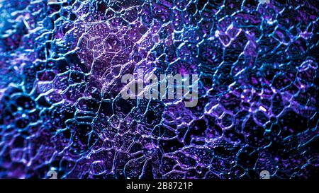 Nahaufnahmen von sich wiederholenden Motiven oder Elementsuiten für Hintergrund oder Hintergrund, in Farbe oder Schwarzweiß. Stockfoto