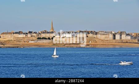 Saint-Malo, Ille-et-Vilaine, Bretagne, Frankreich Stockfoto