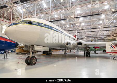 De Havilland Comet 1XB, RAF Museum, Cosford Stockfoto