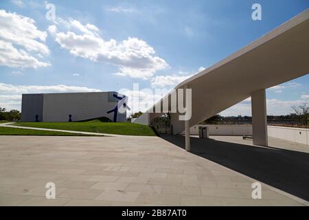 Die Reichweite am John F. Kennedy Center for the Performing Arts in Washington DC, USA. Stockfoto