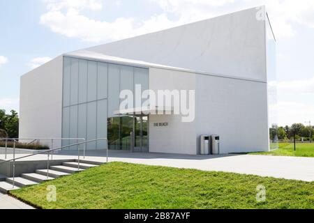 Die Reichweite am John F. Kennedy Center for the Performing Arts in Washington DC, USA. Stockfoto