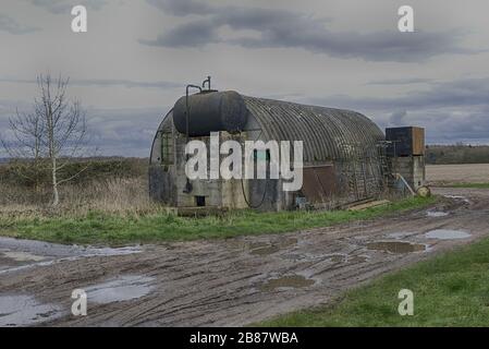 Fotos, die in und um das kleine Dorf Ayot St Lawrence in Hertfordshire UK aufgenommen wurden Stockfoto