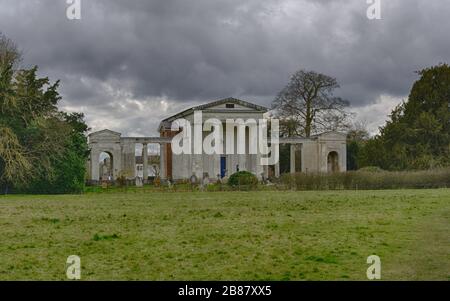 Fotos, die in und um das kleine Dorf Ayot St Lawrence in Hertfordshire UK aufgenommen wurden Stockfoto