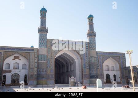 Blaue Moschee Des Herat - Masjed Jame Herat, Afghanistan Stockfoto