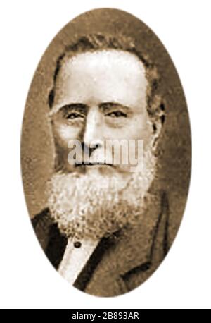 Huddersfield Industrial Society - ein Einzelporträt von Edwin Rothwell, Trustee. Stockfoto