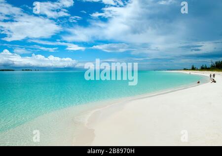 Strand Playa Pilar, Cayo Guillermo, Ciego de Ávila, Kuba Stockfoto