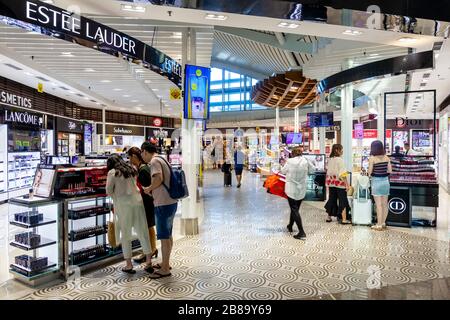 Internationaler Flughafen Ngurah Rai (Denpasar), Bali, Indonesien. Stockfoto