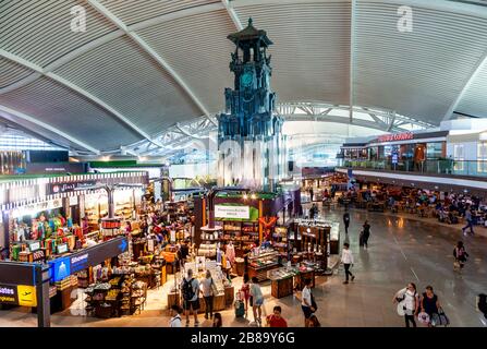 Internationaler Flughafen Ngurah Rai (Denpasar), Bali, Indonesien. Stockfoto