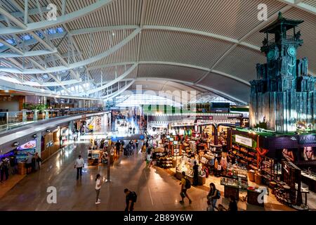 Internationaler Flughafen Ngurah Rai (Denpasar), Bali, Indonesien. Stockfoto