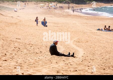 Sydney, Australien. März 2020. Avalon Beach, Sydney, Australien. Samstag, 21. März 2020. Kredit: martin Beere/Alamy Live News Stockfoto