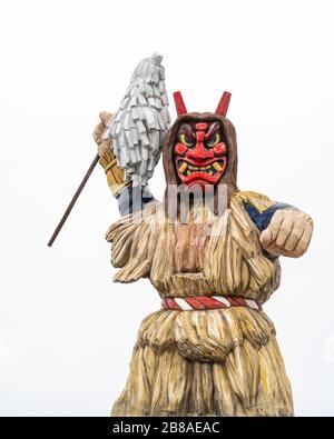 Namahage Bergdämon Akita Japan Stockfoto