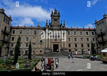 Kloster San Martin Pinarin, Santiago di Compostela, Spanien Stockfoto