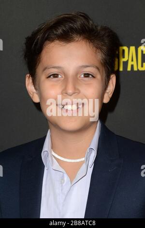 November 2019, Los Angeles, CA, USA: LOS ANGELES - 11. November: Griffin Kramer bei der Premiere "No Safe Spaces" im TCL Chinese 6 Theatre am 11. November 2019 in Los Angeles, CA (Credit Image: © Kay Blake/ZUMA Wire) Stockfoto