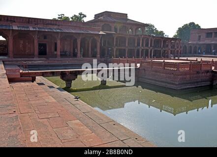 Fatehpur Sikri, Uttal Pradesh, Indien Stockfoto