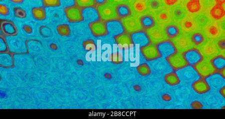 Design Pattern Artwork für Dekorieren druckbarer Flyer, große Banner, Werbung, Web, Karten, Einladungen und schöne Kunstwerke an den Wänden Stockfoto