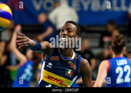 Januar 2020, Conegliano (TV, Italien: conegliano (tv), Italien, , 01. Januar 2020, Paola Egonu während - Credit: LM/Ettore Griffoni (Credit Image: © Ettore Griffoni/LPS via ZUMA Wire) Stockfoto