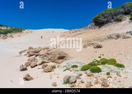 Playa de Bolonia, Provinz Cadiz, Spanien, Europa Stockfoto