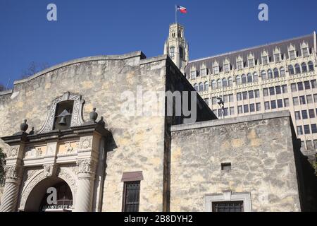 Gebäude in San Antonio Stockfoto