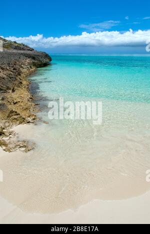 Strand Playa Pilar, Cayo Guillermo, Ciego de Ávila, Kuba Stockfoto