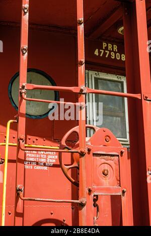 Roaring Spring Railroad Station and Historical Society, 500 Main Street, Roaring Spring, PA Stockfoto