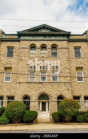 Roaring Spring Blank Book Company, 740 Spang Street, Roaring Spring, PA Stockfoto