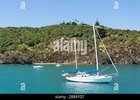 Matiata Bay, Waiheke Island, Hauraki Gulf, Auckland, Neuseeland Stockfoto