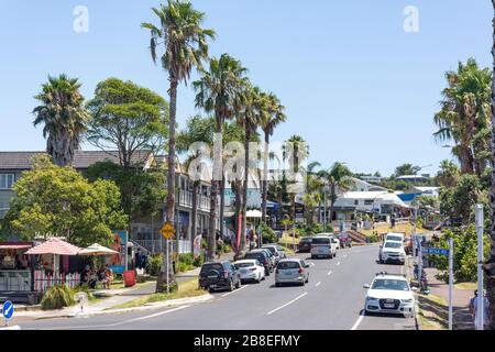 Ocean View Road, Oneroa, Waiheke Island, Hauraki Gulf, Auckland, Neuseeland Stockfoto
