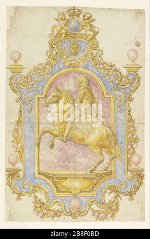 Giovanni Battista Foggini - Wandschmuck für Cosimo III. De' Medici Stockfoto