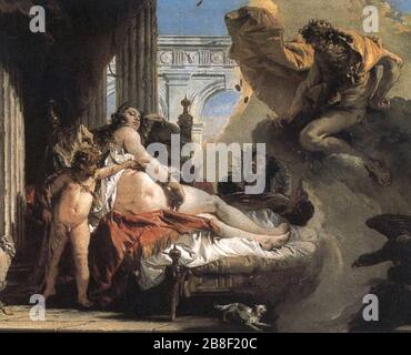 Giovanni Battista Tiepolo - Jupiter und Danaë Stockfoto