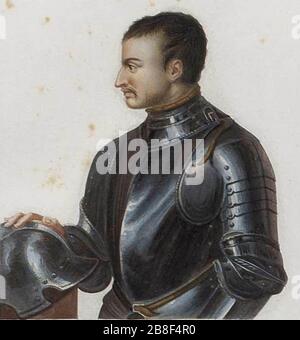Giovanni de Medici, delle Bande Nere. Stockfoto