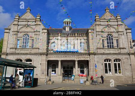 Kunstgalerie, Falmouth, Cornwall, England, Großbritannien Stockfoto