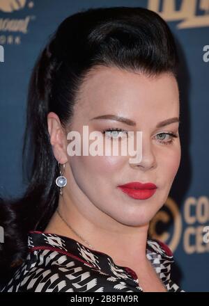 West Hollywood, Vereinigte Staaten. März 2020. (DATEI) Debi Mazar testet positiv für Coronavirus COVID-19. Mazar alarmierte ihre Anhänger am Samstag über ihr verifiziertes Instagram-Konto, dass sie positiv auf das Coronavirus getestet habe. WEST HOLLYWOOD, LOS ANGELES, KALIFORNIEN, USA - 30. MAI: Schauspielerin Debi Mazar kommt am LA Press Day für Comedy Central, Paramount Network und TV Land, das am 30. Mai 2019 im London West Hollywood Hotel in Beverly Hills in West Hollywood, Los Angeles, Kalifornien, Vereinigte Staaten veranstaltet wird. ( Credit: Image Press Agency/Alamy Live News Stockfoto