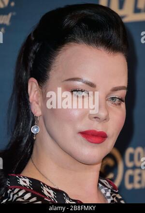 West Hollywood, Vereinigte Staaten. März 2020. (DATEI) Debi Mazar testet positiv für Coronavirus COVID-19. Mazar alarmierte ihre Anhänger am Samstag über ihr verifiziertes Instagram-Konto, dass sie positiv auf das Coronavirus getestet habe. WEST HOLLYWOOD, LOS ANGELES, KALIFORNIEN, USA - 30. MAI: Schauspielerin Debi Mazar kommt am LA Press Day für Comedy Central, Paramount Network und TV Land, das am 30. Mai 2019 im London West Hollywood Hotel in Beverly Hills in West Hollywood, Los Angeles, Kalifornien, Vereinigte Staaten veranstaltet wird. ( Credit: Image Press Agency/Alamy Live News Stockfoto