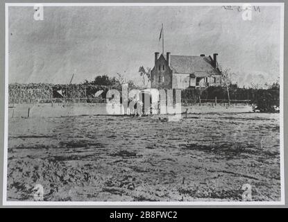 Globus Taverne - Der Meade hdq. bei der Schlacht am Malvern Hill Stockfoto