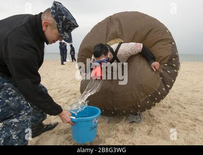 Goat Locker Challenge 150330 Stockfoto