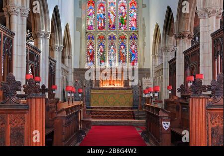 St. Thomas's Church, Salisbury, Hampshire, England, Großbritannien Stockfoto