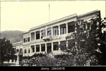 Government House, Hongkong. Stockfoto