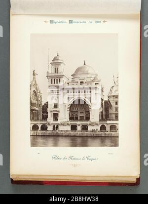 PARIS EXPO 1900 - PALAST DER NATIONEN, TÜRKEI Ausstellung Universelle Paris 1900. Palais des Nations, la Turquie. Photographie de Neurdein Frères. Musée des Beaux-Arts de la Ville de Paris, Petit Palais. Stockfoto