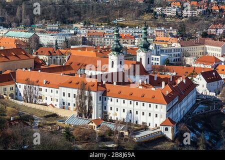 Kloster Strahov in der tschechischen Hauptstadt Prag Stockfoto