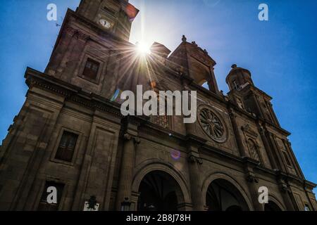 Kathedrale Santa Ana in Las Palmas de Gran Canaria Stockfoto