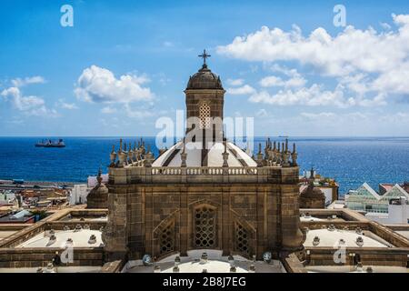 Kathedrale Santa Ana in Las Palmas de Gran Canaria Stockfoto