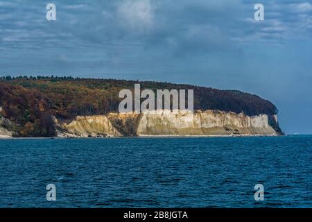 Die Kreideküste der Insel Rügen in Mecklenburg-Vorpommern Stockfoto