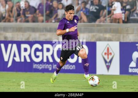 Florenz, Italien. Januar 2020. riccardo sottil (fiorentina) während der ACF Fiorentina Italian Soccer Serie A Saison 2019/20, italienisches Serie A Fußballspiel in Florenz, Italien, 01. Januar 2020 Gutschrift: Unabhängige Fotoagentur/Alamy Live News Stockfoto