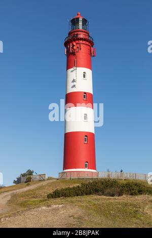 Leuchtturm auf der deutschen Nordseeinsel Amrum Stockfoto