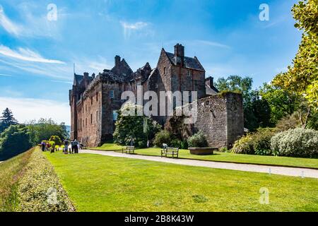 Brodick Castle, Garten und Country Park in der Nähe von Brodick in Arran Argyll & Bute Scotland UK Stockfoto