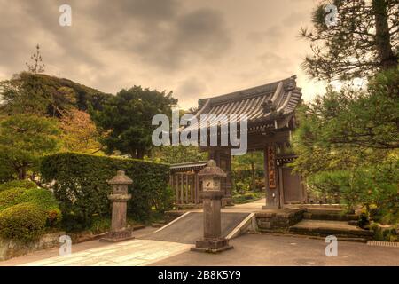 Kenchoji-Tempel in Kamakura, Präfektur Kanagawa, Großraum Tokio, Japan Stockfoto