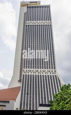 Maybank Tower Hauptquartier der Maybank Bank in Kuala Lumpur Malaysia. Stockfoto