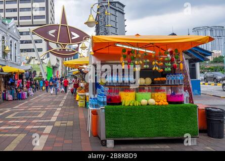 Kasturi Spaziergang ein Markt im Freien neben dem Central Market Kuala Lumpur Malaysia. Stockfoto