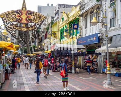 Kasturi Spaziergang ein Markt im Freien neben dem Central Market Kuala Lumpur Malaysia. Stockfoto